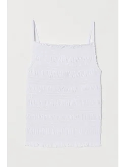 Присборенный топ H&M 260797391 купить за 766 ₽ в интернет‑магазине Wildberries