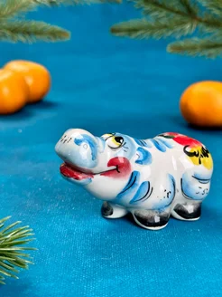 Декоративная фигурка для интерьера гжель Царский фарфор 280514004 купить за 676 ₽ в интернет‑магазине Wildberries