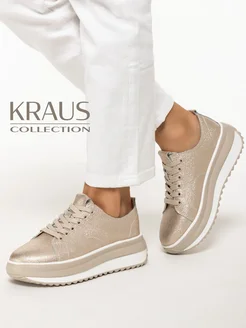 Кроссовки женские натуральная кожа KRAUS Collection 333000665 купить за 2 885 ₽ в интернет‑магазине Wildberries