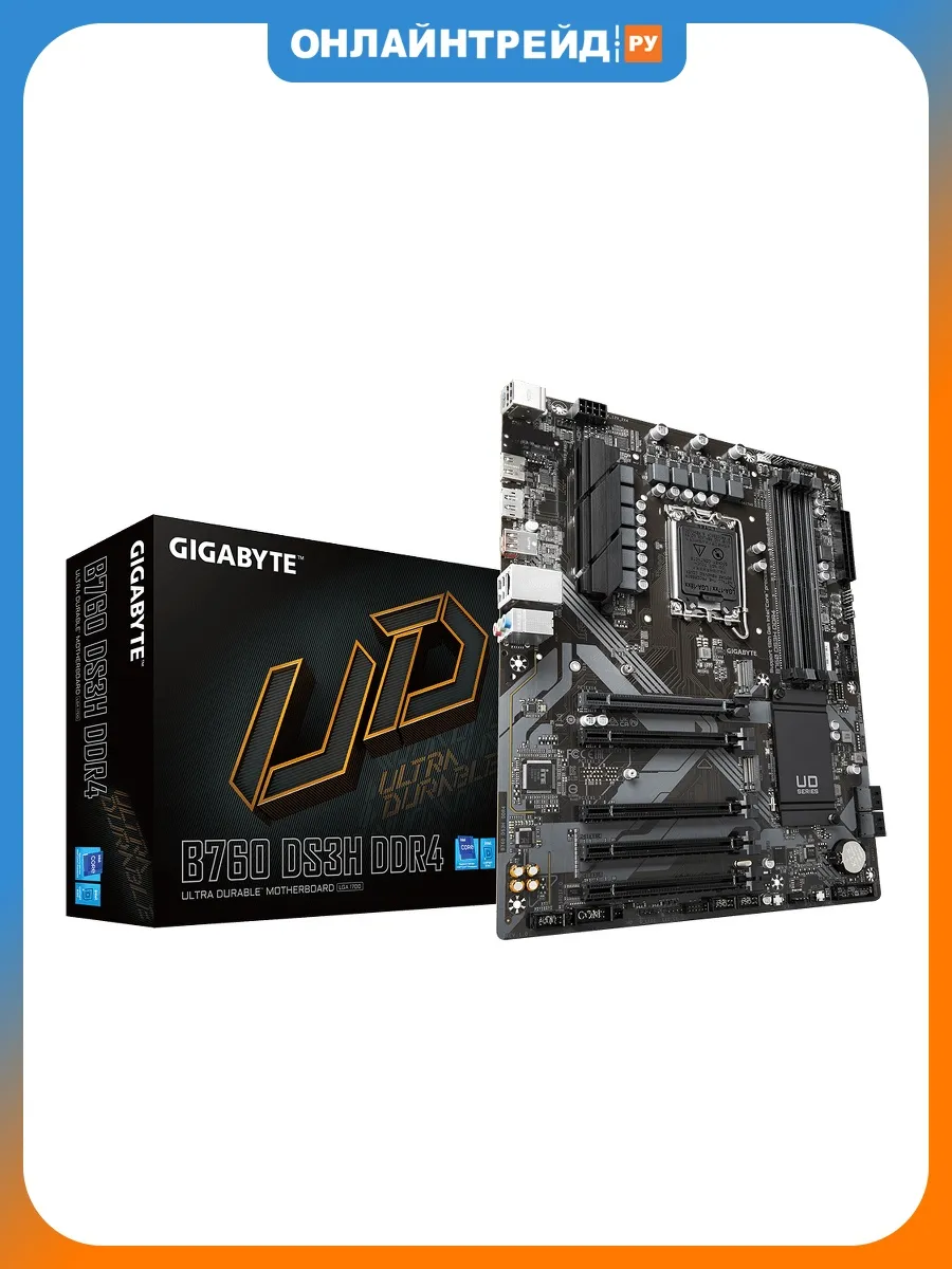 Материнская плата B760 DS3H DDR4 (LGA1700, ATX)